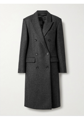 Isabel Marant - Irene Double-breasted Wool-felt Coat - Gray - FR 34,FR 36,FR 38,FR 40,FR 42,FR 44