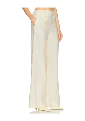 Ulla Johnson Yalena Pant in Neutral. Size 10. Also in 4, 6, 8.