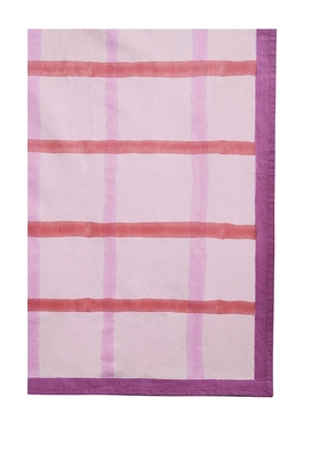 Vaisselle Table Cherie Cotton Tablecloth in Pink.