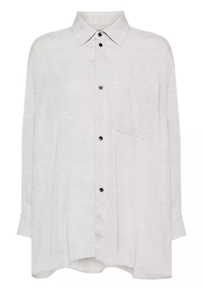 Jacquemus La Chemise Poche interwoven shirt - Grey