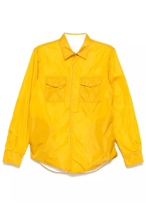 ASPESI Water repellent reversible shirt - Yellow