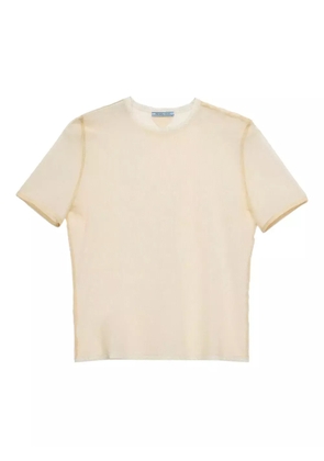 Prada cotton T-shirt - Neutrals