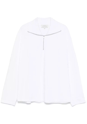 Studio Nicholson half-zip sweatshirt - White