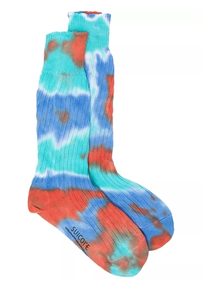 Suicoke tie-dye ankle socks - Multicolour