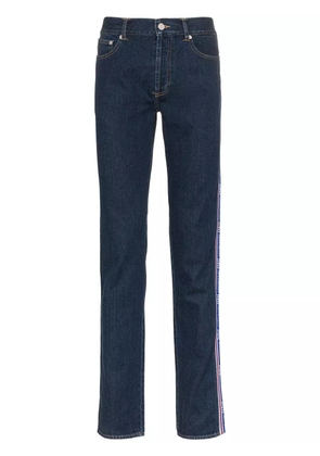 Givenchy Logo Band Slim-Fit Jeans - Blue