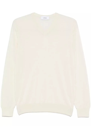 Lardini fine-knit sweater - Neutrals