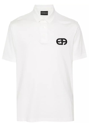 Emporio Armani ASV jersey polo shirt - White