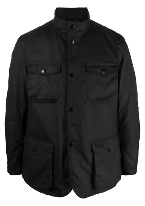 Barbour Ogston waxed cotton jacket - Black