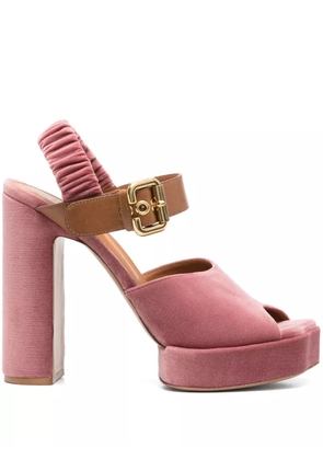 Chloé 130mm Paddington sandals - Pink