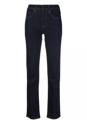 Levi's mid-rise straight-leg jeans - Blue