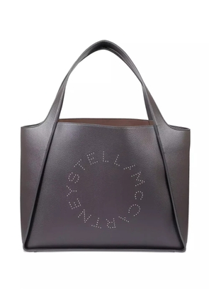 Stella McCartney logo cut-out tote bag - Grey