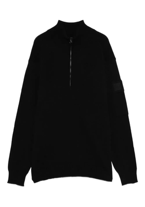 C.P. Company half-zip sweater - Black