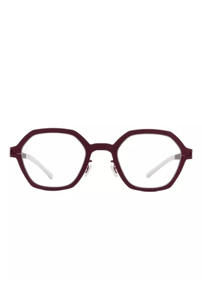Mykita Rosemary geometric frames - Red