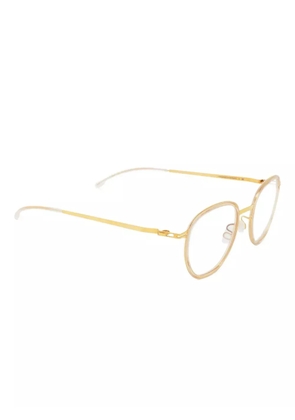 Mykita Kiva geometric glasses - Gold