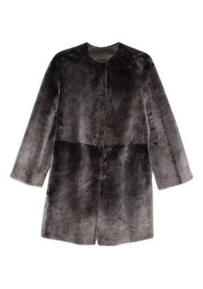 Manzoni 24 shearling coat - Grey
