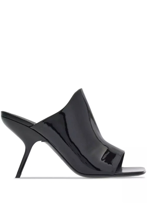 Ferragamo 85mm leather sandals - Black