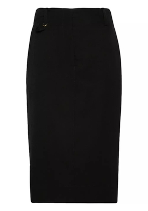 Jacquemus La Jupe Bari midi skirt - Black