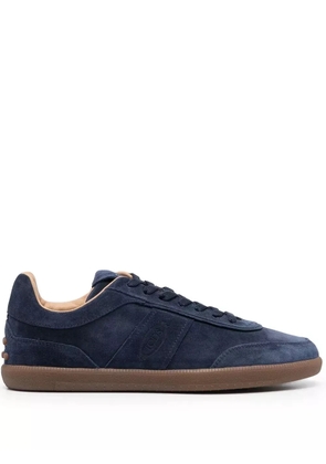 Tod's panelled low-top sneakers - Blue