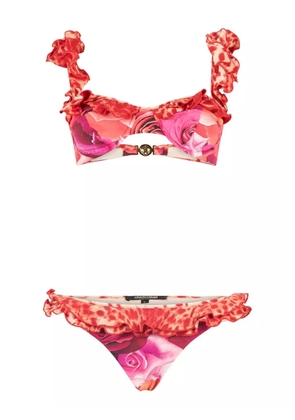 Roberto Cavalli Garden Rose bikini - Pink