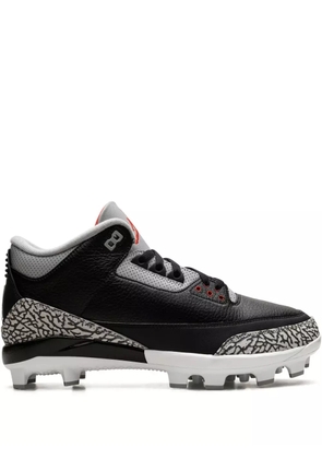 Jordan Air Jordan 3 Retro 'Black/Fire Red/Cement Grey/White' cleats
