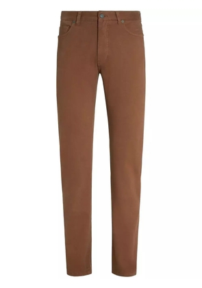 Zegna Roccia slim-fit jeans - Brown