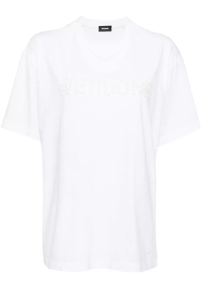We11done Pearl Logo T-shirt - White