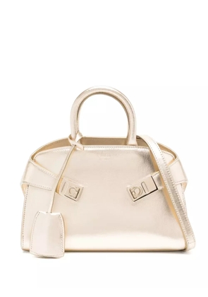 Ferragamo leather crossbody bag - Gold