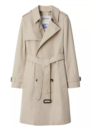 Burberry midi trench coat - Neutrals