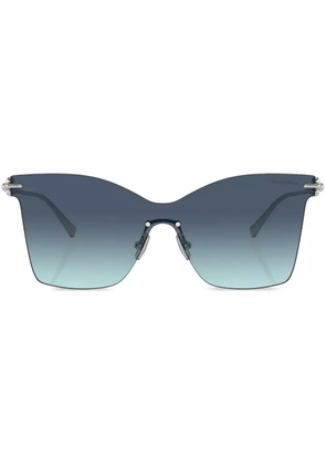 Tiffany & Co Eyewear cat-eye frame sunglasses - Silver