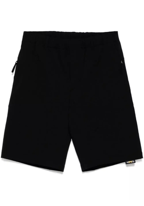 ASPESI Linen garment dyed shorts - Blue