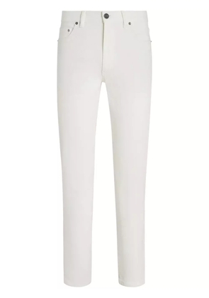 Zegna Roccia rinse-washed jeans - White