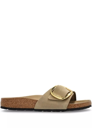 Birkenstock buckle-detail suede sandals - Brown