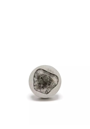 Parts of Four MA+DIA single stud earring - Silver