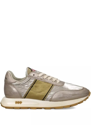Philippe Model Paris metallic panel sneakers - Neutrals