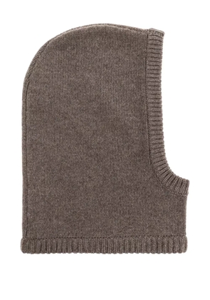 Lisa Yang cashmere balaclava - Brown