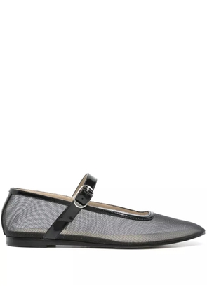 Le Monde Beryl mesh ballet flats - Black