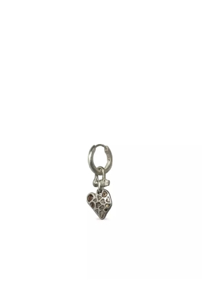 Parts of Four Jazz's Solid Heart earring - Silver