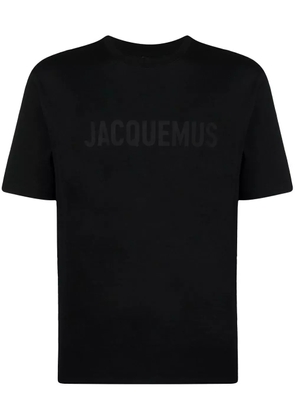Jacquemus appliqué-logo crew-neck T-shirt - Black