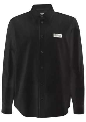Versace Jeans Couture appliqué shirt - Black
