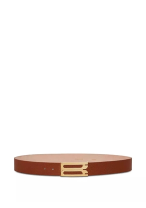 Victoria Beckham buckle belt - Brown
