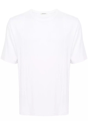 Peter Do pleat-detail cotton T-shirt - White