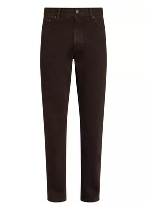 Zegna Roccia stone-washed jeans - Brown