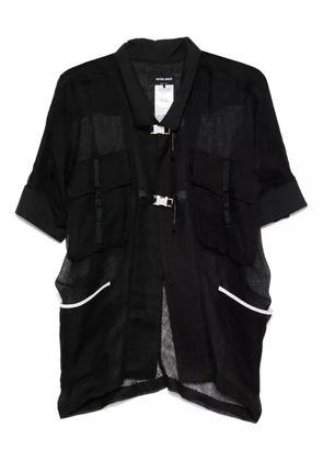 Giorgio Armani short-sleeved shirt - Black