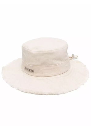 Jacquemus Le Bob Artichaut bucket hat - Neutrals