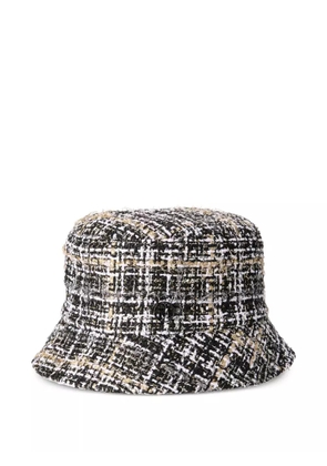 Maison Michel tweed bucket hat - Black