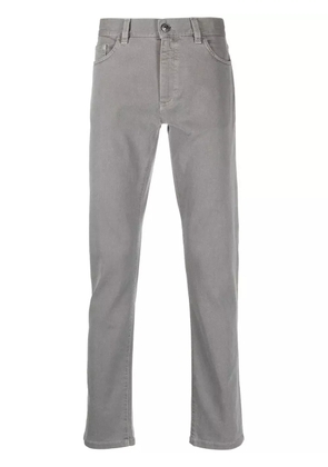 Zegna slim-cut leg jeans - Grey