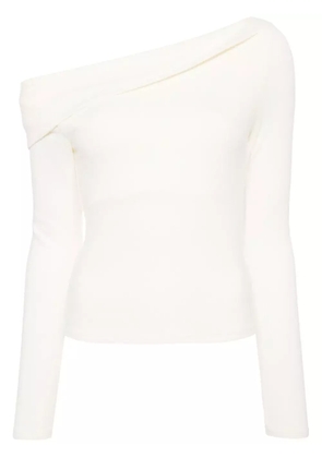 Reformation Elio off-shoulder top - Neutrals