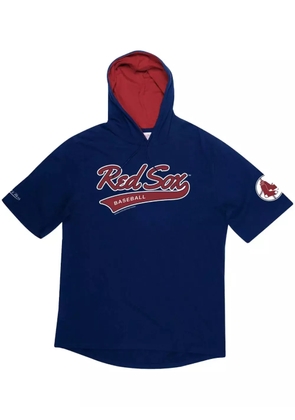 Mitchell & Ness 'MLB Boston Red Sox' short-sleeve hoodie - Blue