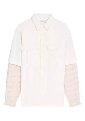 DRIES VAN NOTEN denim shirt - White