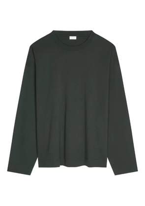 DRIES VAN NOTEN cotton long sleeve t-shirt - Green